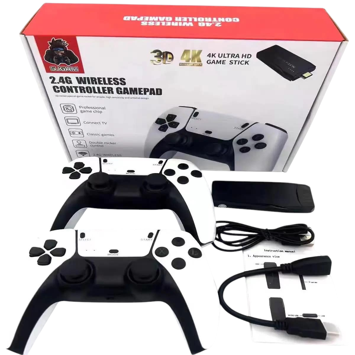 Consola de Video Juego Game Stick 2.4g wireless 4k