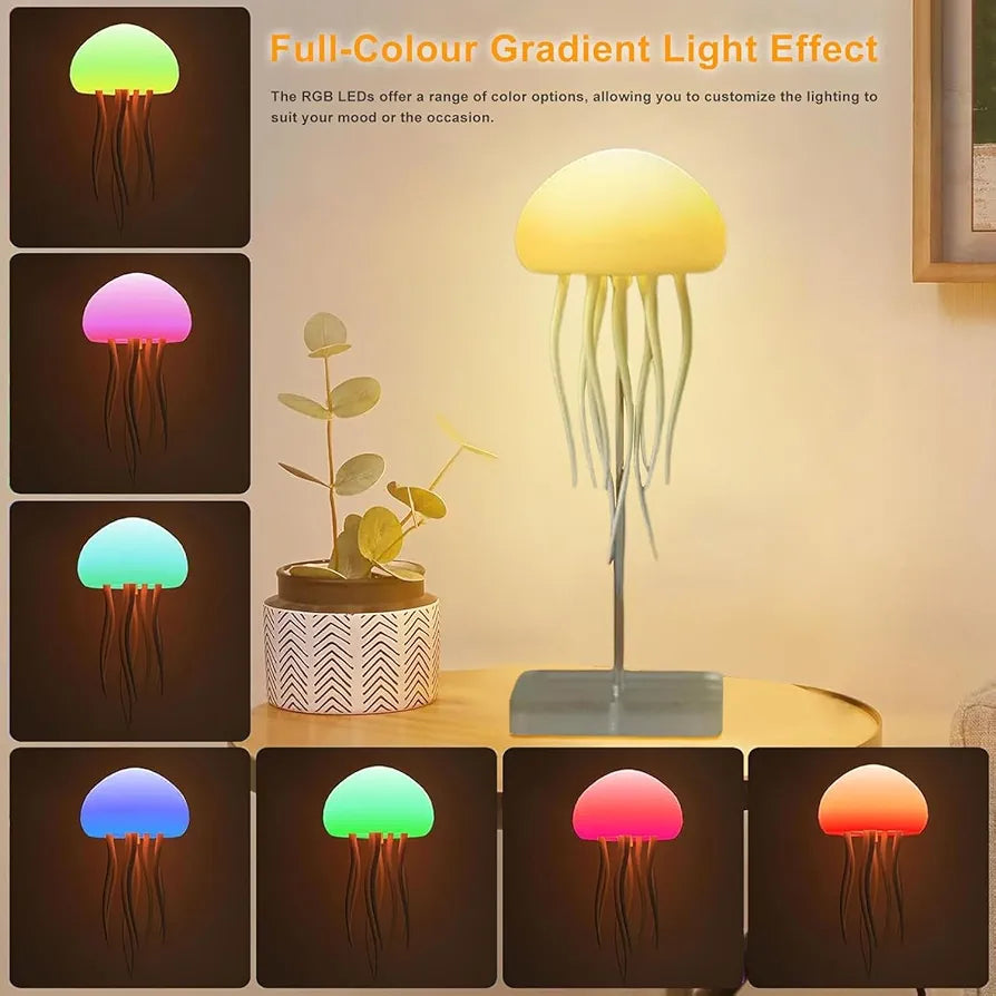 Lampara De Noche Led Forma Medusa