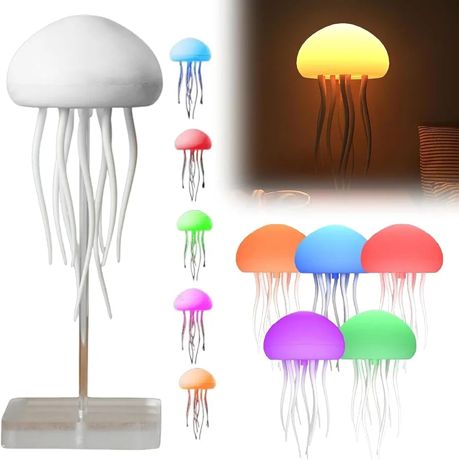 Lampara De Noche Led Forma Medusa