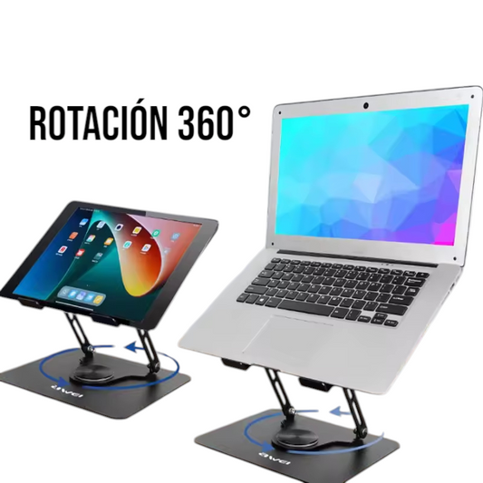 Soporte giratorio para computadora